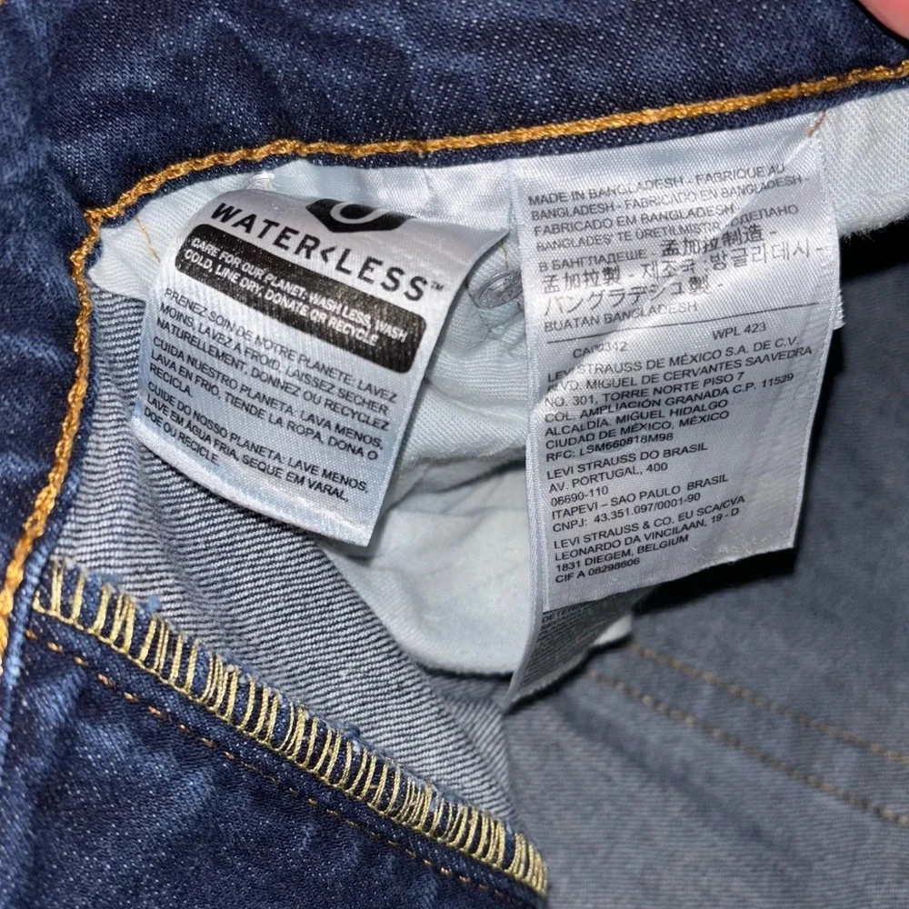 Levi’s 505 men’s 30 6X 30 dark wash jeans